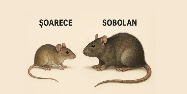 Rozătoarele urbane: diferențe esențiale între șobolani și șoareci