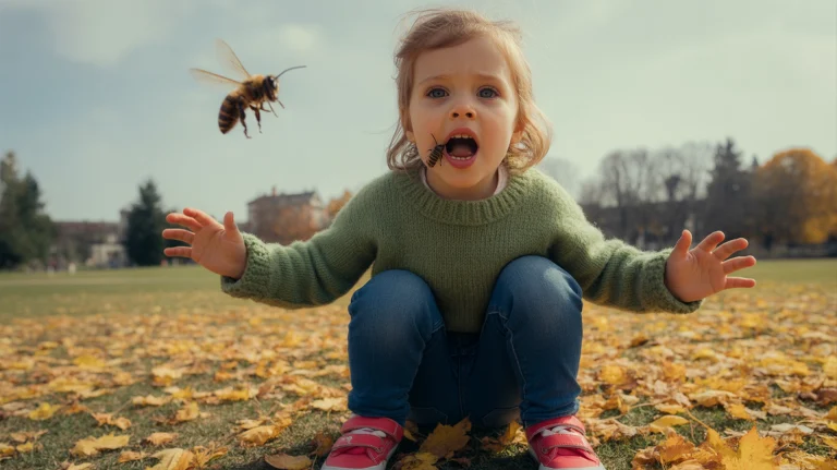 Înțepătura de albină – factor declanșator al șocului anafilactic la copil